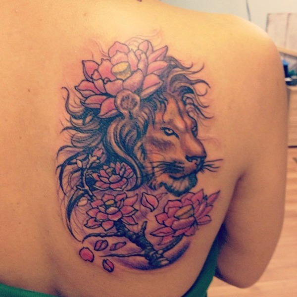 Tatouage lion femme : 30+ idées de tatouages et sa signification 38
