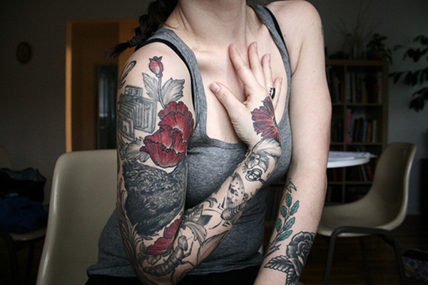 Conception et idées de tatouages ​​de bras pour les femmes