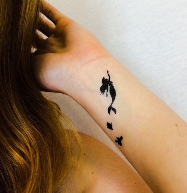 Dessins et idées de tatouage de sirène pour les filles