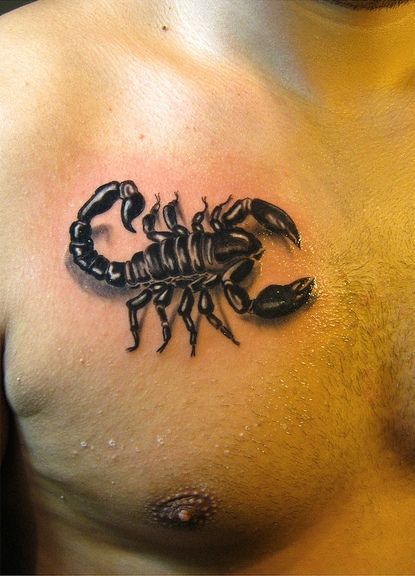 Tatouage symbole Scorpion